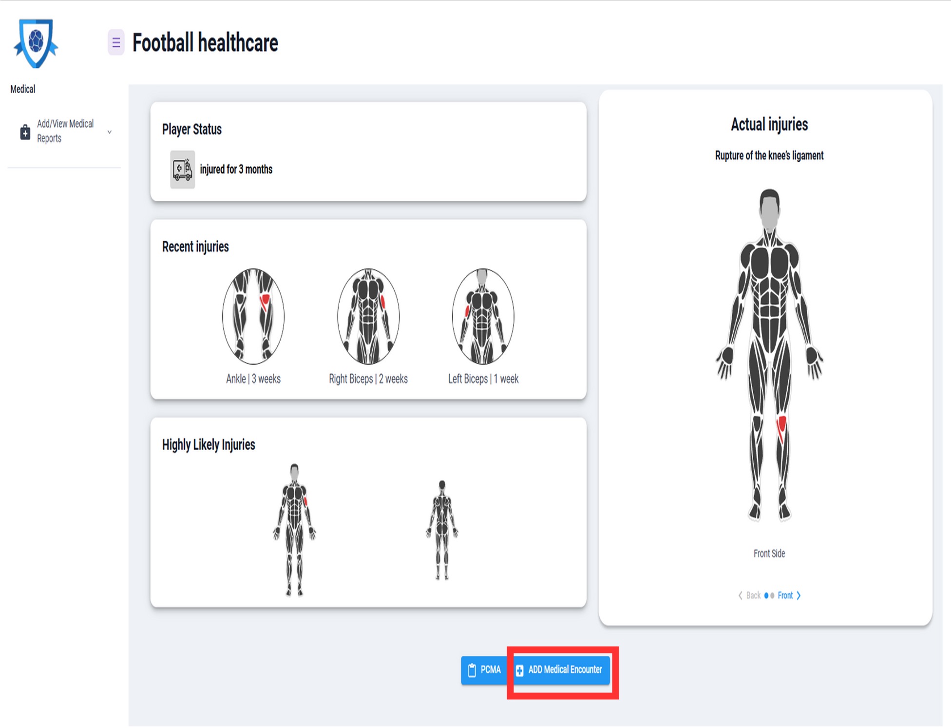 Football Health Predictor 1